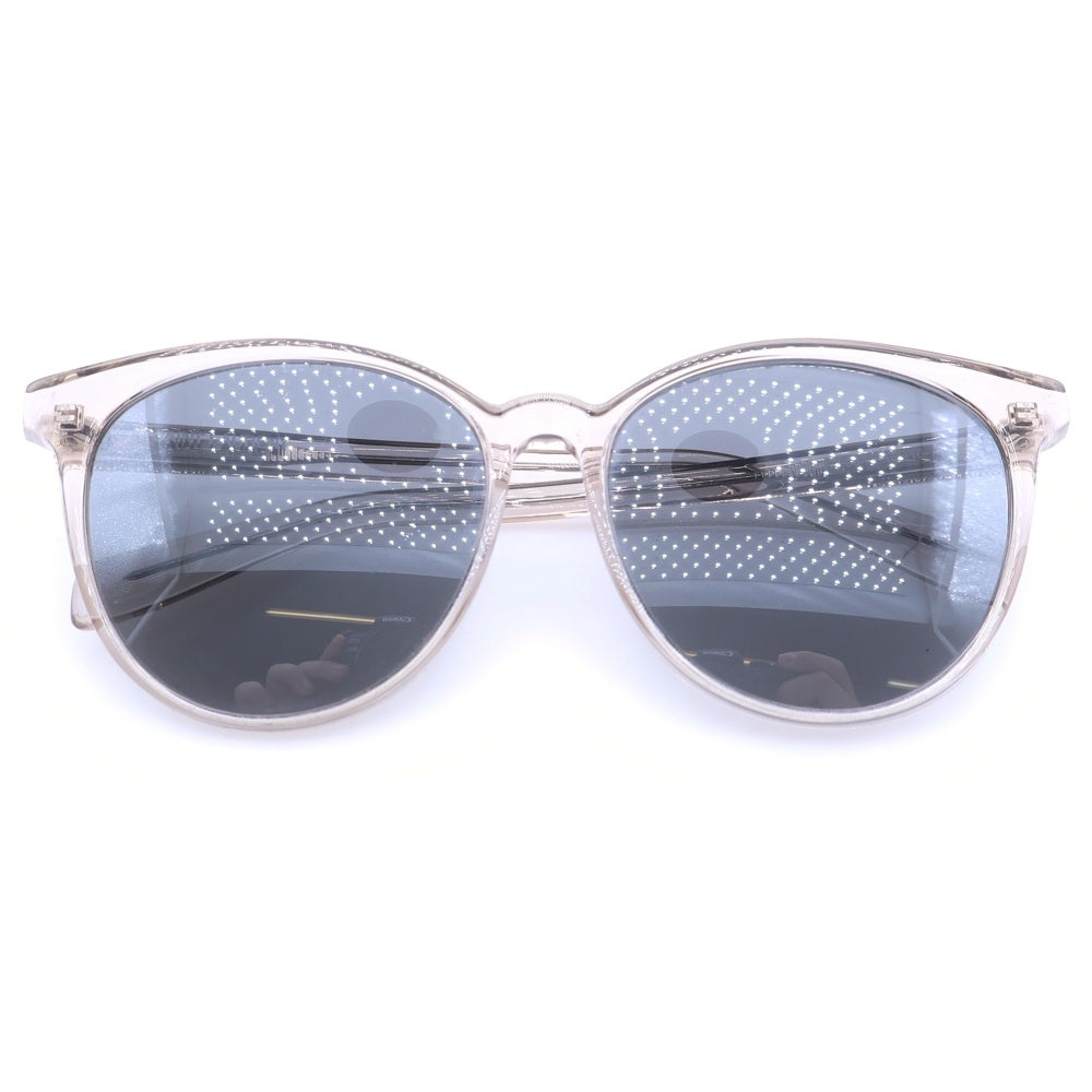 SAINT LAURENT PARIS(サンローランパリ) クリアフレーム ラウンドシェイプ サングラス アイウェア 眼鏡 メガネ グレー SL204/K レディース
