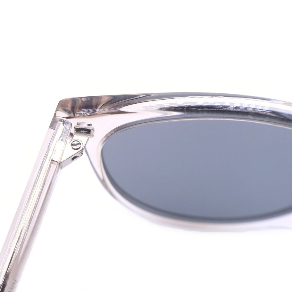 SAINT LAURENT PARIS(サンローランパリ) クリアフレーム ラウンドシェイプ サングラス アイウェア 眼鏡 メガネ グレー SL204/K レディース