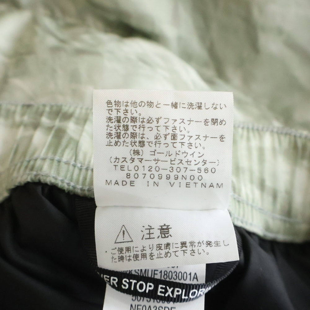SUPREME(シュプリーム) 19AW ×THE NORTH FACE Paper Print Nuptse Pants ザ ノースフェイス ペーパープリント ヌプシパンツ グレー ND91805I