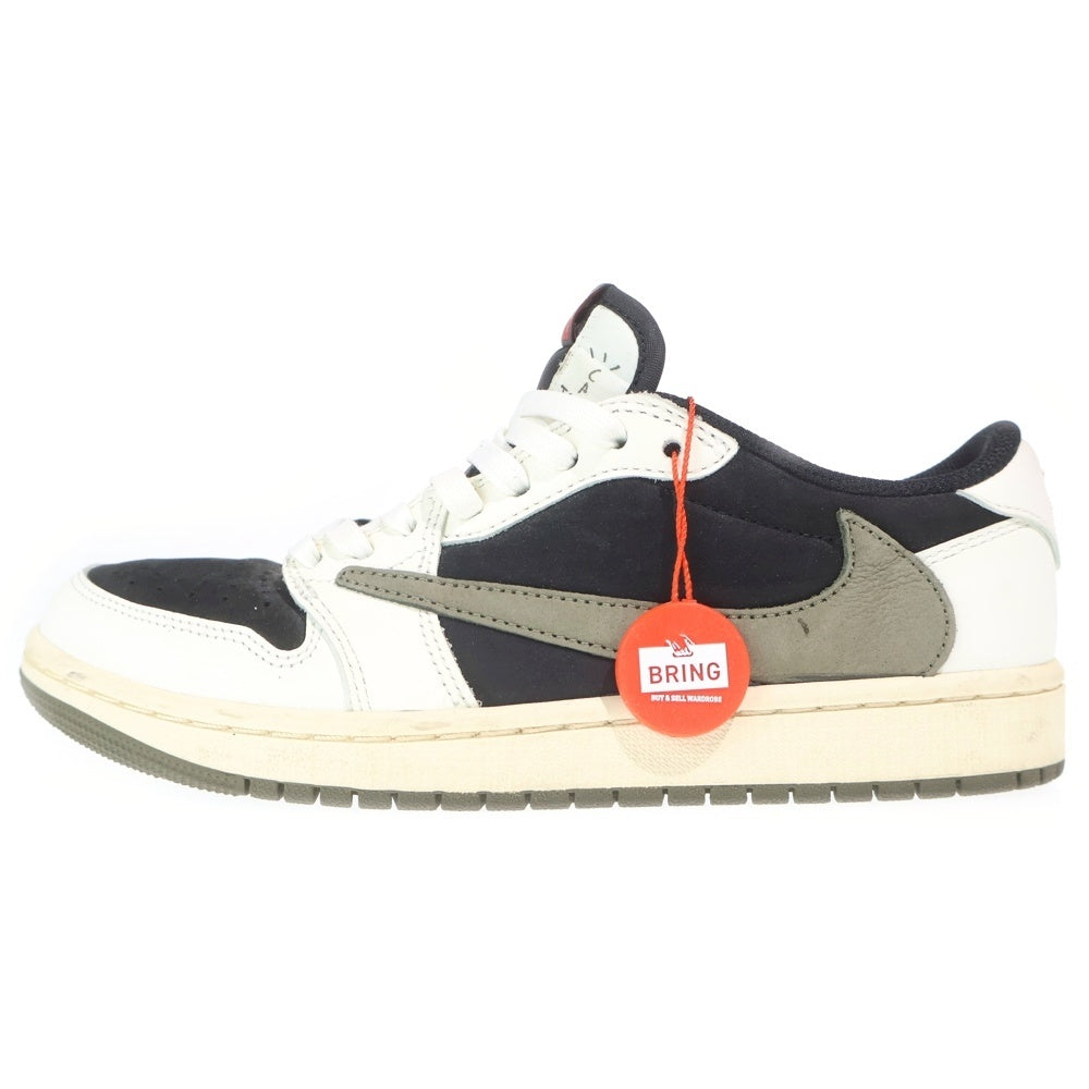 NIKE(ナイキ) ×TRAVIS SCOTT WMNS AIR JORDAN 1 LOW OG トラヴィススコット ウィメンズ エアジョーダン1 ローカットスニーカー マルチ US8/25.0cm DZ4137-106 レディース