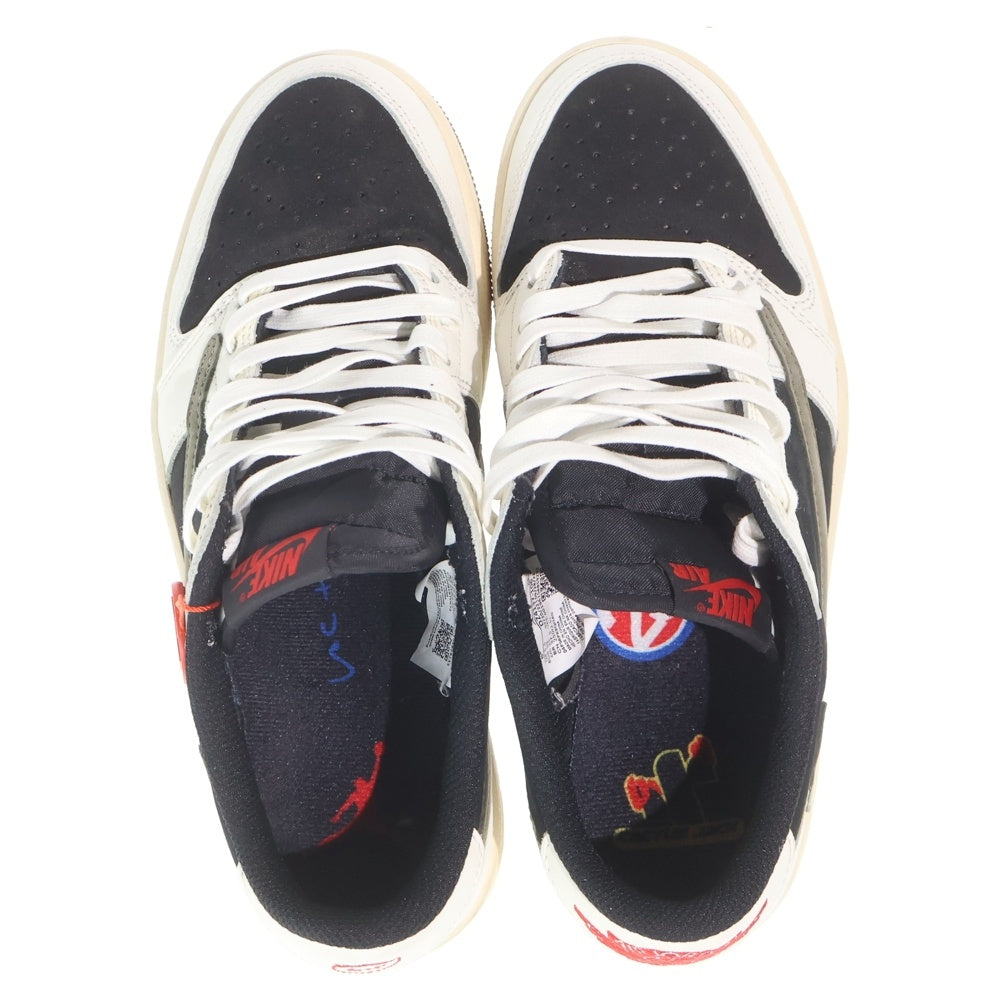 NIKE(ナイキ) ×TRAVIS SCOTT WMNS AIR JORDAN 1 LOW OG トラヴィススコット ウィメンズ エアジョーダン1 ローカットスニーカー マルチ US8/25.0cm DZ4137-106 レディース