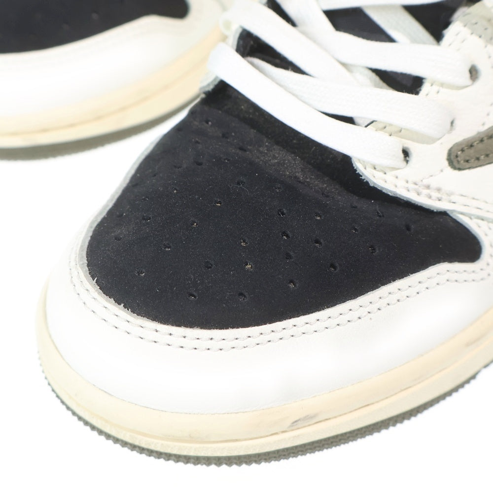 NIKE(ナイキ) ×TRAVIS SCOTT WMNS AIR JORDAN 1 LOW OG トラヴィススコット ウィメンズ エアジョーダン1 ローカットスニーカー マルチ US8/25.0cm DZ4137-106 レディース