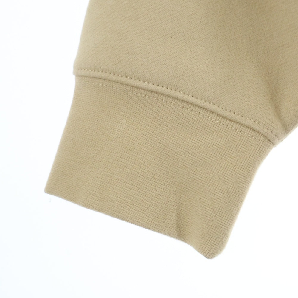 FEAR OF GOD ESSENTIALS(フィアオブゴッド エッセンシャルズ) HOODIE ラバーロゴ プルオーバースウェットパーカー フーディー ベージュ