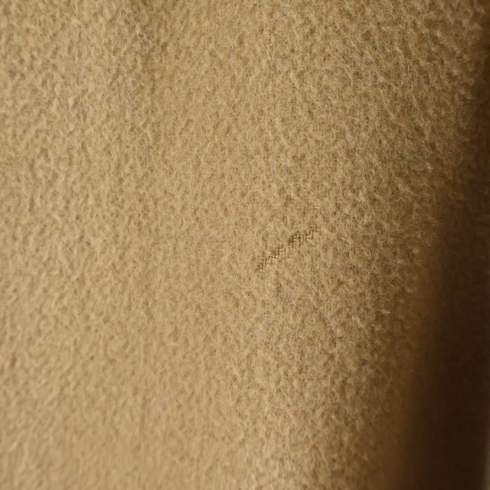 RALPH LAUREN PURPLE LABEL(ラルフローレン パープルレーベル) カシミヤ混 フーデッド ロングダッフルコート ベージュ