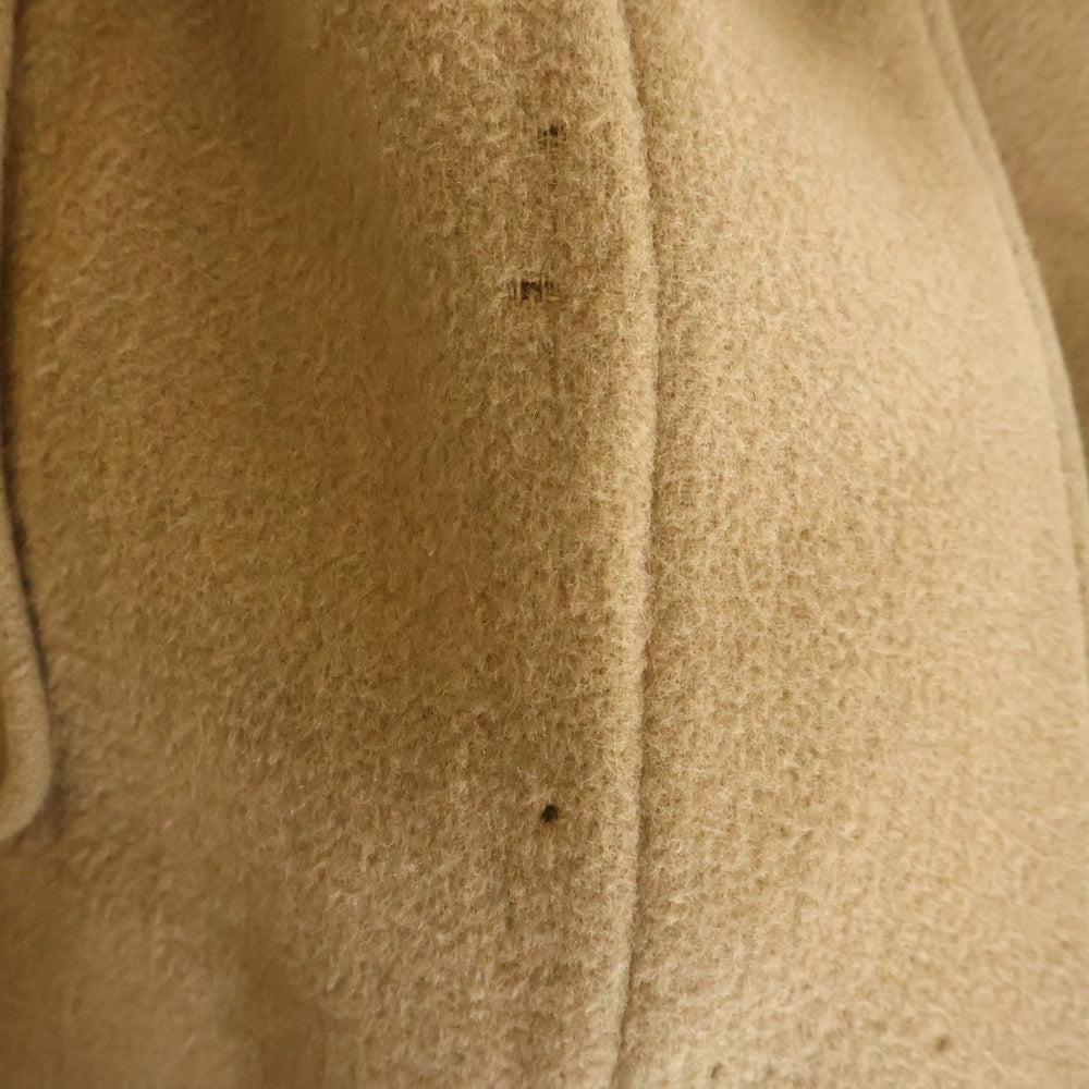 RALPH LAUREN PURPLE LABEL(ラルフローレン パープルレーベル) カシミヤ混 フーデッド ロングダッフルコート ベージュ