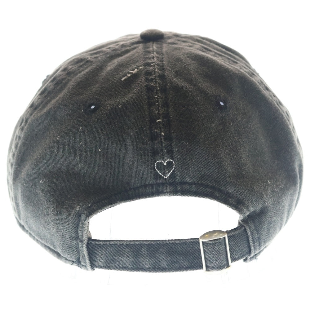 NEW ERA(ニューエラ) × BASICKS ダメージ加工 ベースボールキャップ 帽子 ブラック
