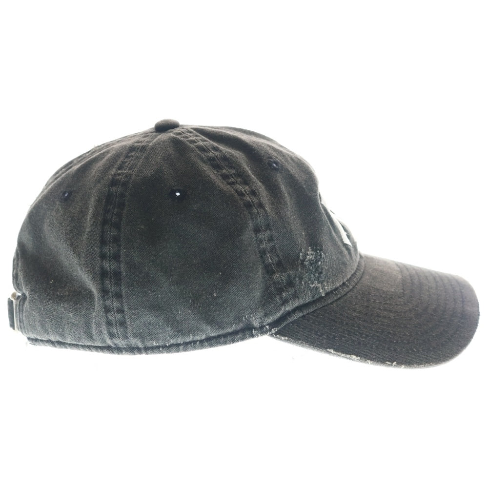 NEW ERA(ニューエラ) × BASICKS ダメージ加工 ベースボールキャップ 帽子 ブラック
