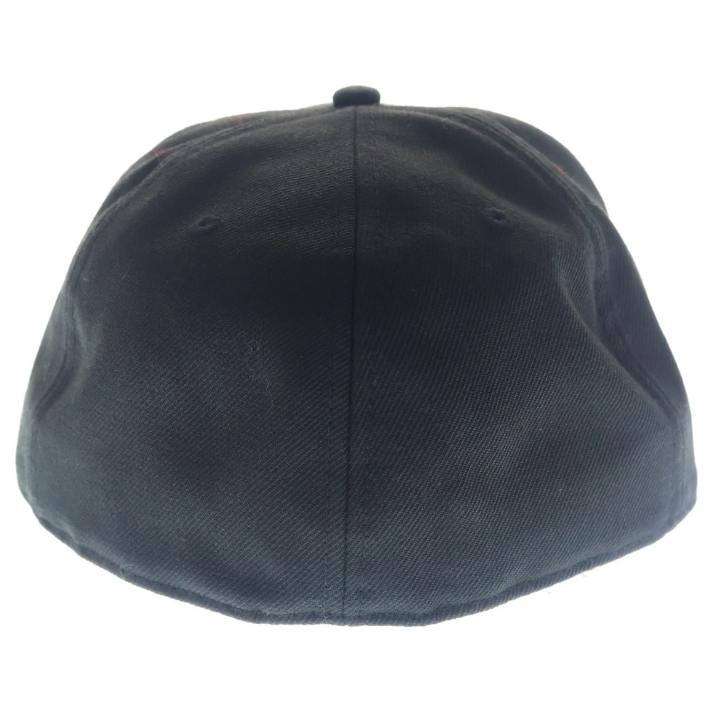NEW ERA(ニューエラ) ×YOHJI YAMAMOTO ヨウジヤマモト フロントロゴエンブロイダリー ベースボールキャップ ブラック HN-H94-866