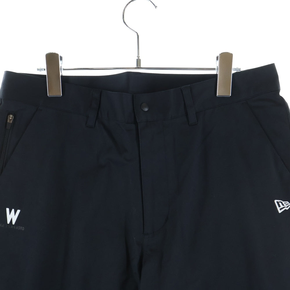 NEW ERA(ニューエラ) 23SS ×YOHJI YAMAMOTO ヨウジヤマモト ジップフライ テーパードパンツ ブラック SZ-P01-012