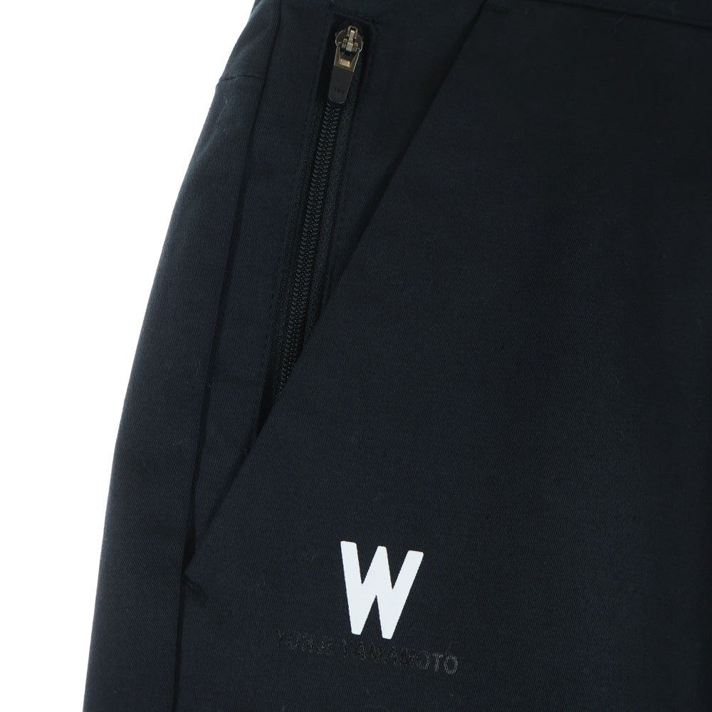 NEW ERA(ニューエラ) 23SS ×YOHJI YAMAMOTO ヨウジヤマモト ジップフライ テーパードパンツ ブラック SZ-P01-012