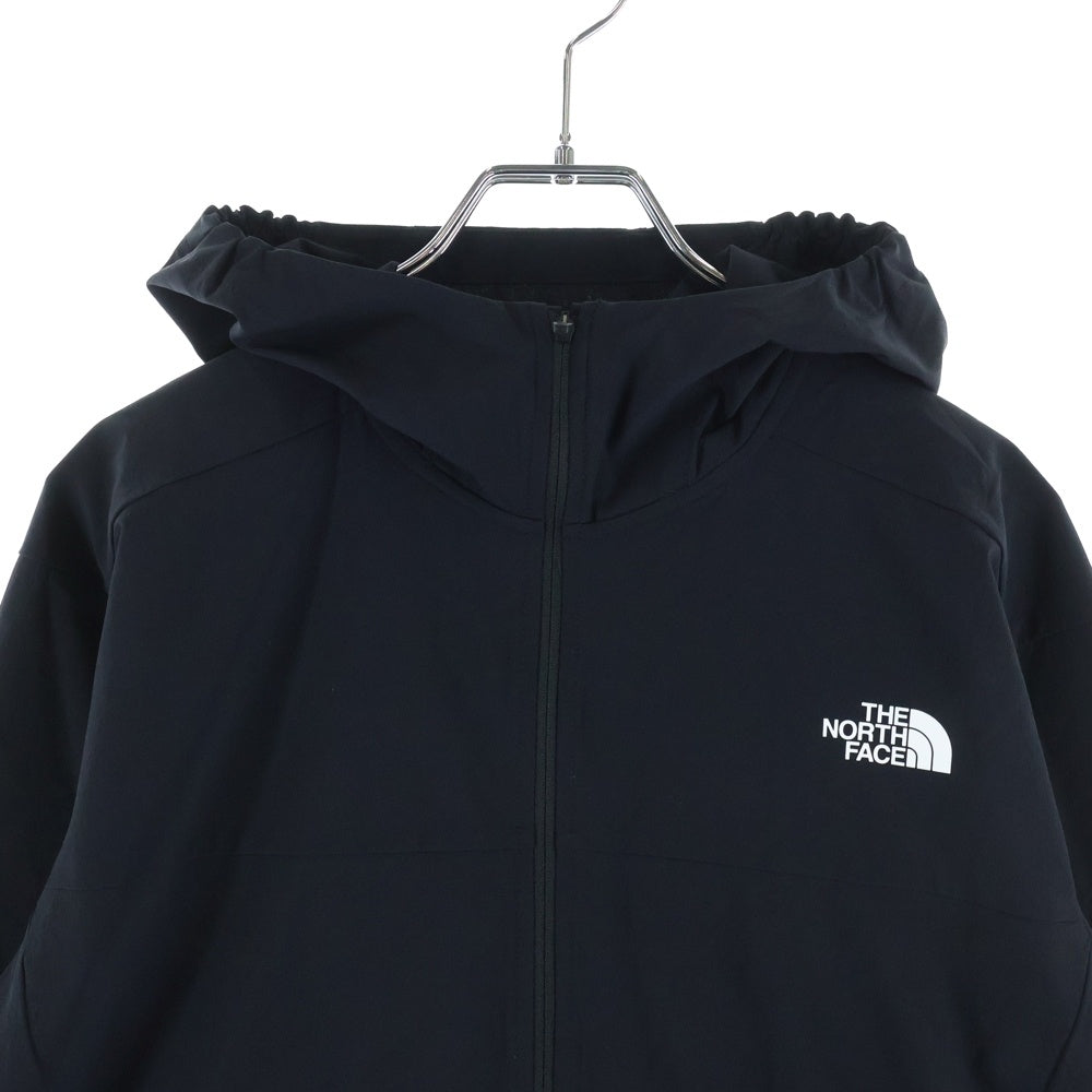 THE NORTH FACE(ザノースフェイス) FLEXIBLE HOODIE フレキシブル ジップアップ ナイロン フーディ ブラック NP22581