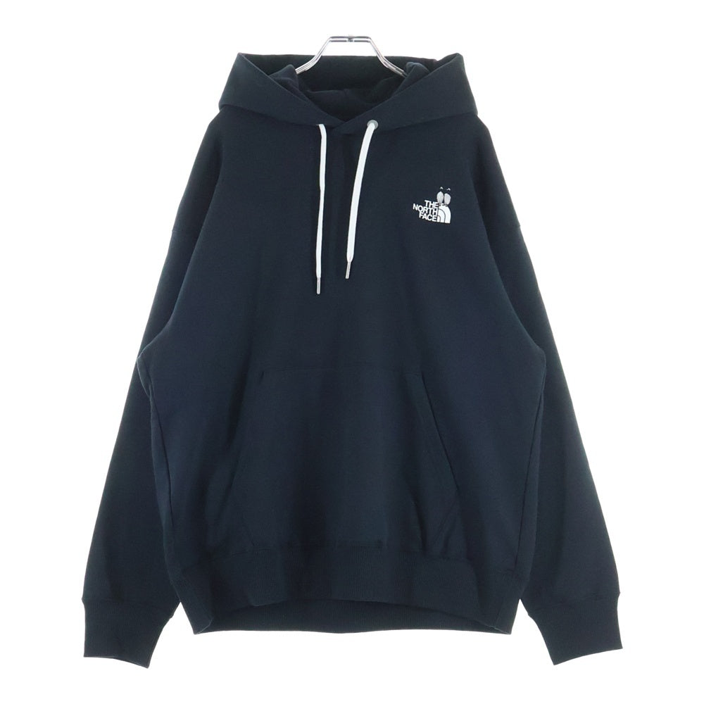 THE NORTH FACE(ザノースフェイス) 26SS ZOO PICKER HOODIE アニマル刺繍 フーディー プルオーバー スウェットパーカー ブラック NT12645