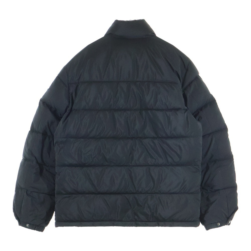 PRADA(プラダ) NYLON PIUMA NERO 三角ロゴプレート ナイロン ダウンジャケット ブラック SGY091 R132