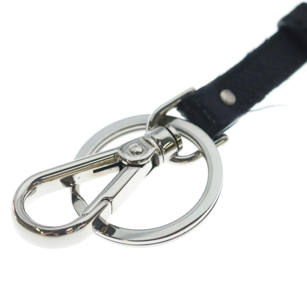 PRADA(プラダ) LOGO SAFFIANO LEATHER KEYRING BAG CHARM サフィアーノ レザー キーリング バッグチャーム ブラック 2TL253
