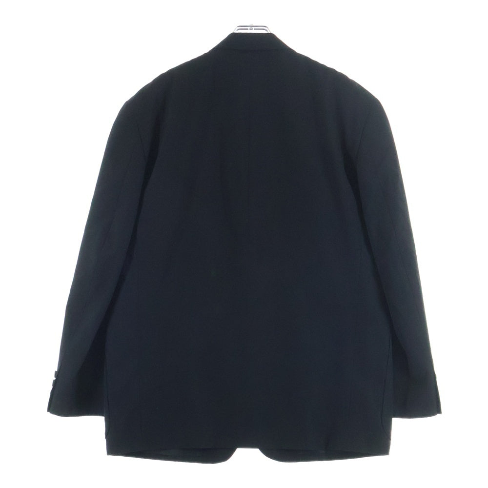 COMME des GARCONS HOMME(コムデギャルソンオム) 90S VINTAGE ヴィンテージ フロントポケットパイピンク ノッチドラペル 3B シングルテーラードジャケット ブラック HJ-02047S AD1996