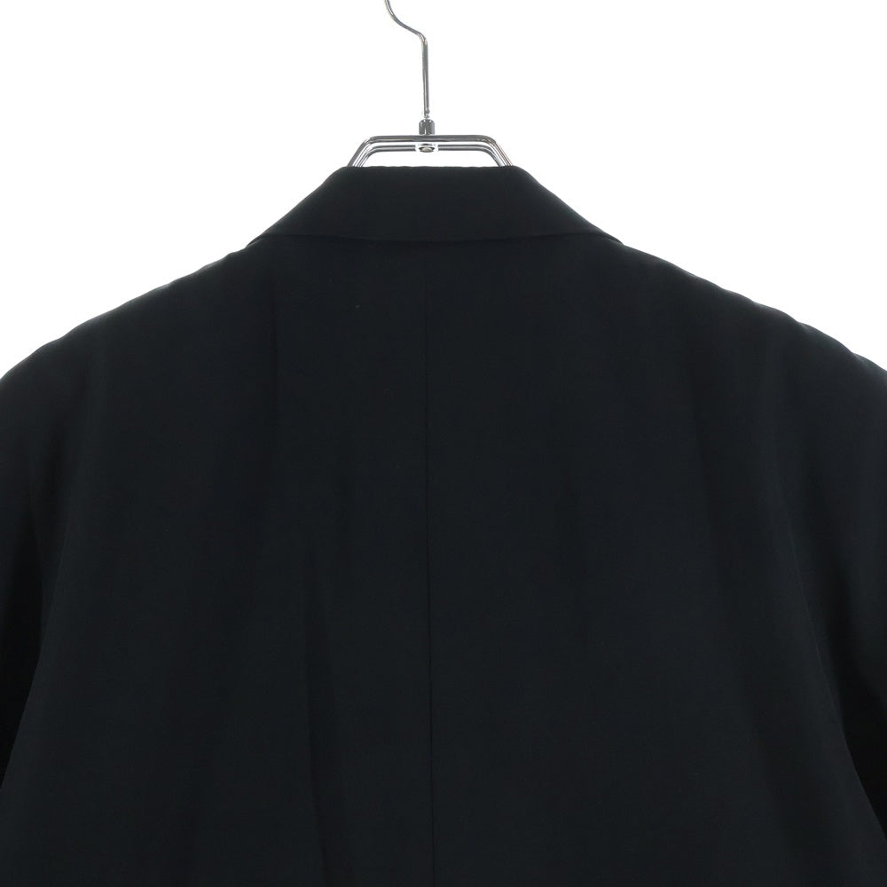 COMME des GARCONS HOMME(コムデギャルソンオム) 90S VINTAGE ヴィンテージ フロントポケットパイピンク ノッチドラペル 3B シングルテーラードジャケット ブラック HJ-02047S AD1996