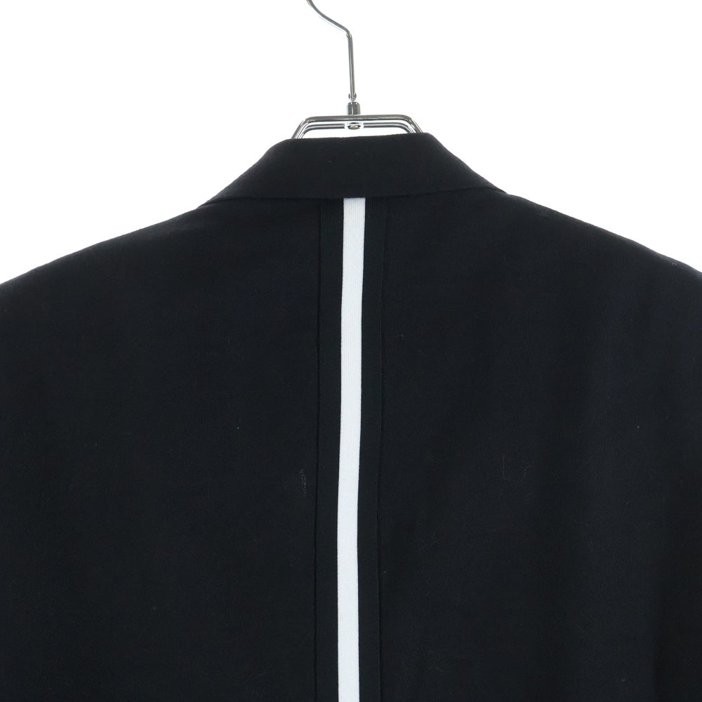 COMME des GARCONS HOMME PLUS(コムデギャルソンオムプリュス) 90S VINTAGE ヴィンテージ ピークドラペル 1B モヘヤ混 ウール シングルテーラードジャケット ブラック PJ-10003S AD1995