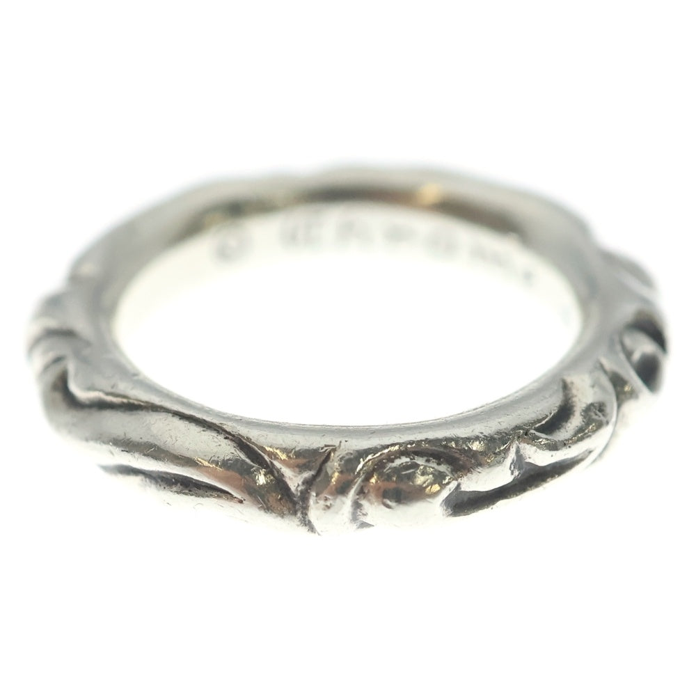 CHROME HEARTS(クロムハーツ) SCRL BAND スクロールバンド リング シルバー BCA351
