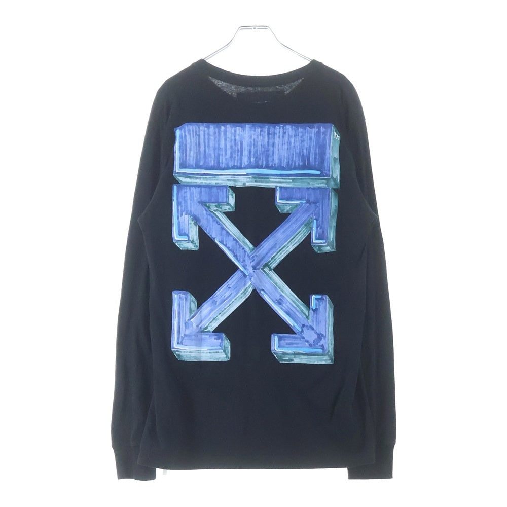 OFF-WHITE(オフホワイト) 20AW マーカーアローロゴプリント クルー 