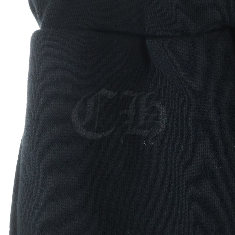 CHROME HEARTS(クロムハーツ) Grad Circle Logo Sweatpants フローラルクロスプリント グラデーションサークル スウェットパンツ ブラック