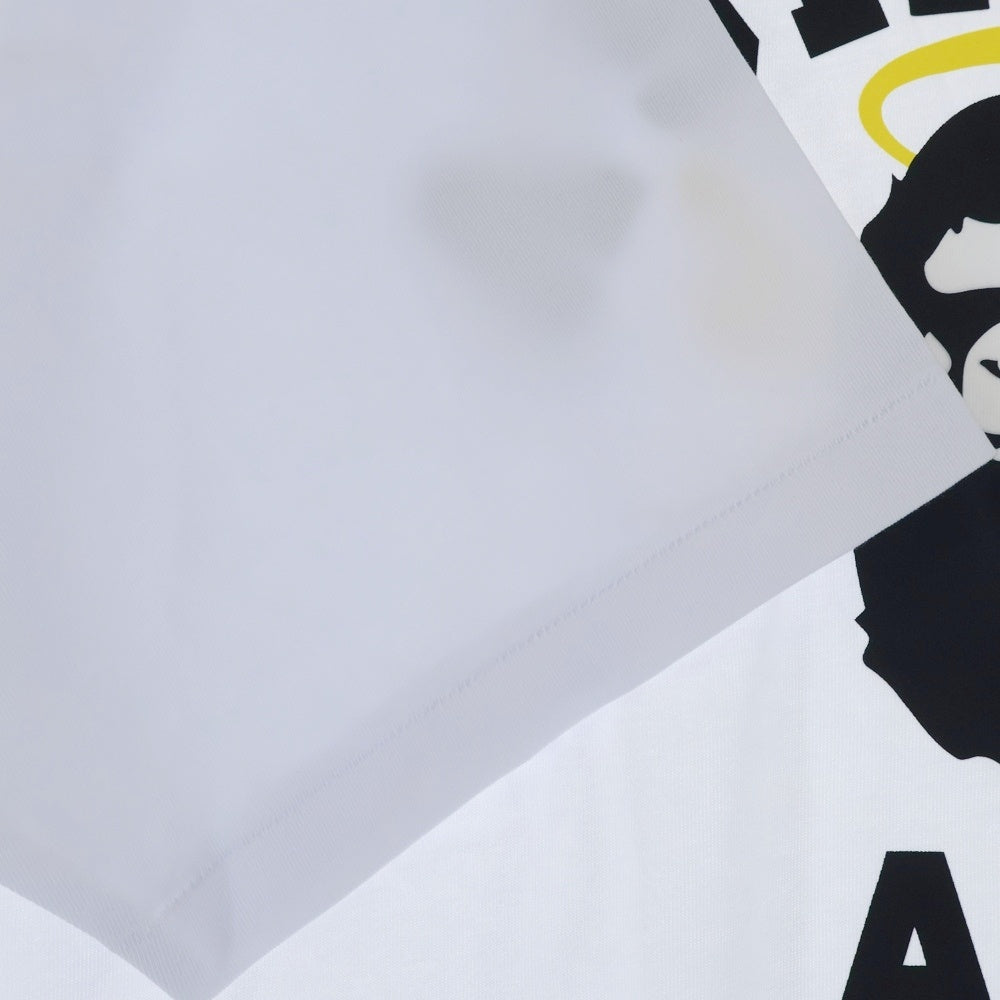 A BATHING APE(アベイシングエイプ) ×Spotify×SYNA World by Central Cee College Relaxed Fit Tee スポティファイ×シナ ワールド バイ セントラル シー 半袖Tシャツ 0ZXTEM933101P