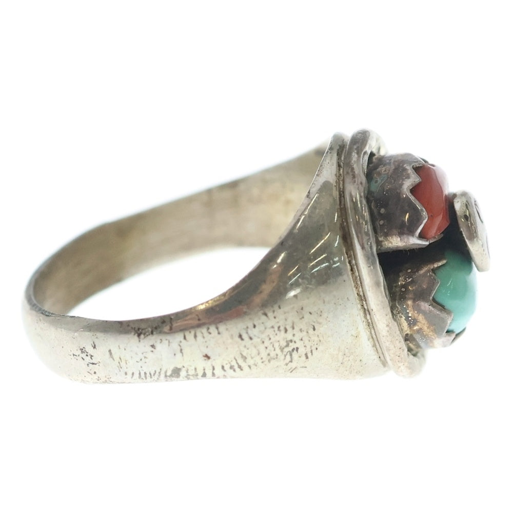 INDIAN JEWELRY(インディアンジュエリー) ZUNI Effie Calavaza ズニ族 エフィーカラバサ スネークアイ リング シルバー