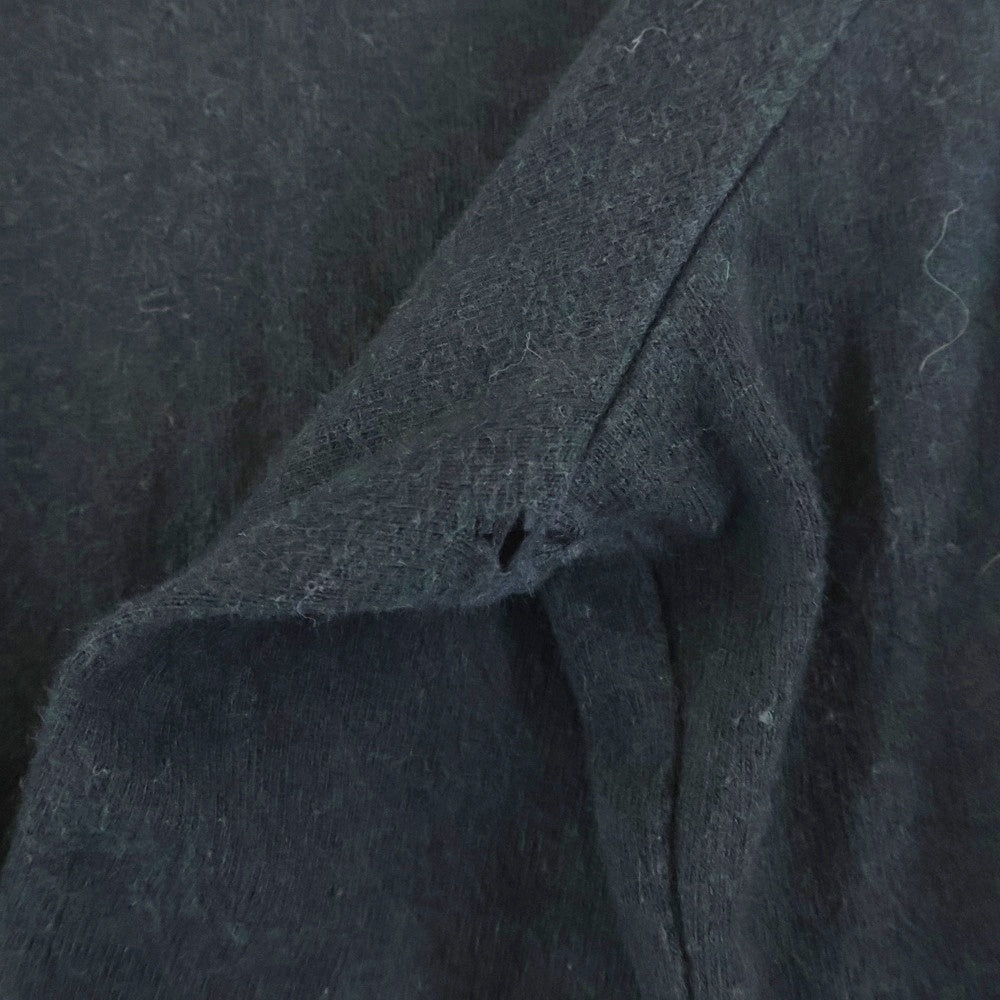 SUPREME(シュプリーム) 19SS The Real Shit L/S Tee ザ リアル シット フロントロゴ ロングスリーブ クルーネック長袖Tシャツ カットソー ブラック