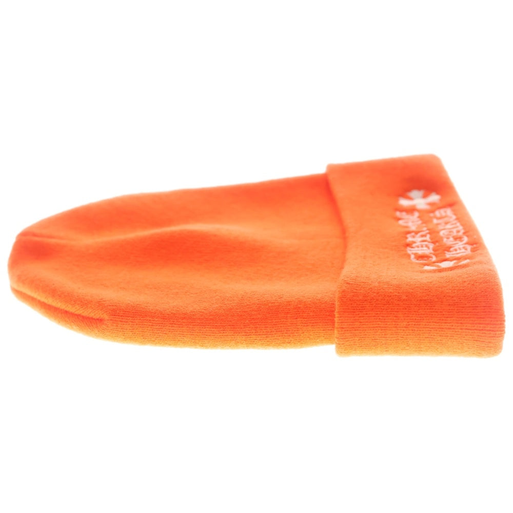 CHROME HEARTS(クロムハーツ) WOOL WATCH CAP ウールワッチキャップ CHプラスステッチアクリルビーニー オレンジ