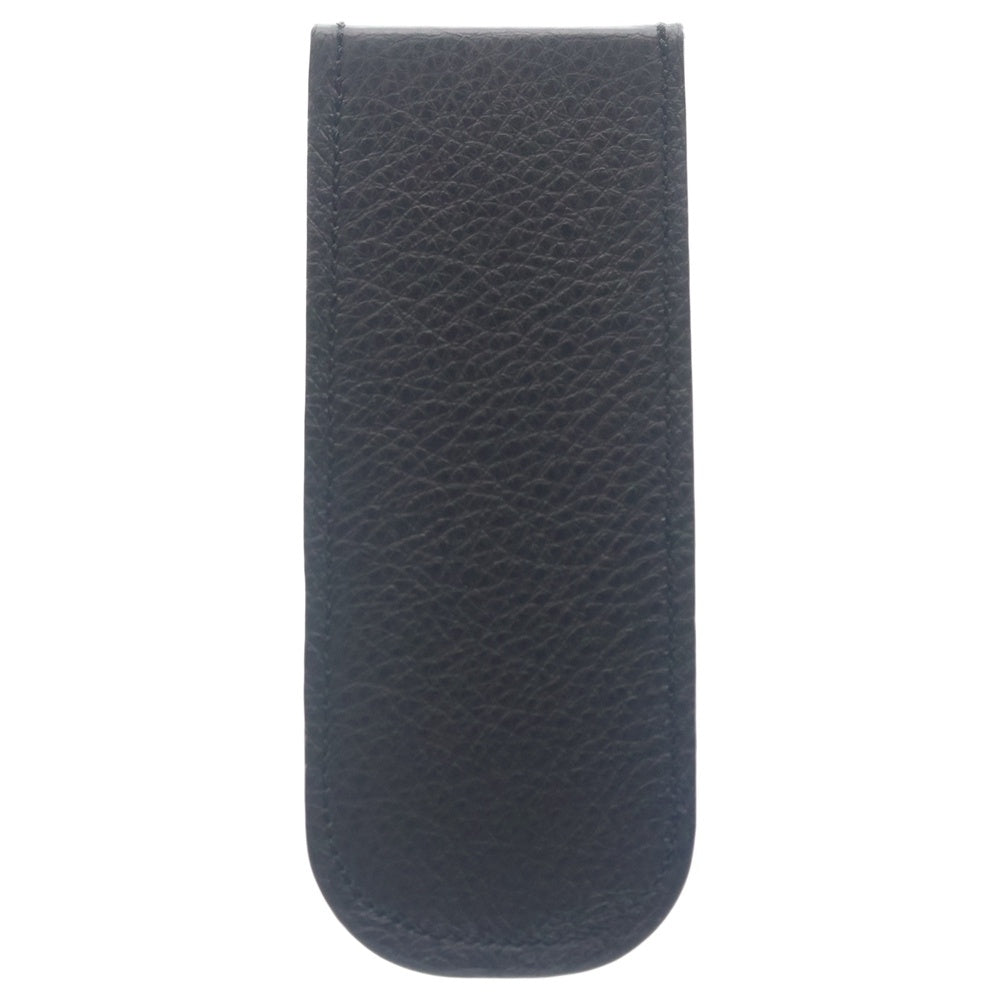 CHROME HEARTS(クロムハーツ) スクロールラベル アイウェアケース 眼鏡ケース ブラック/シルバー