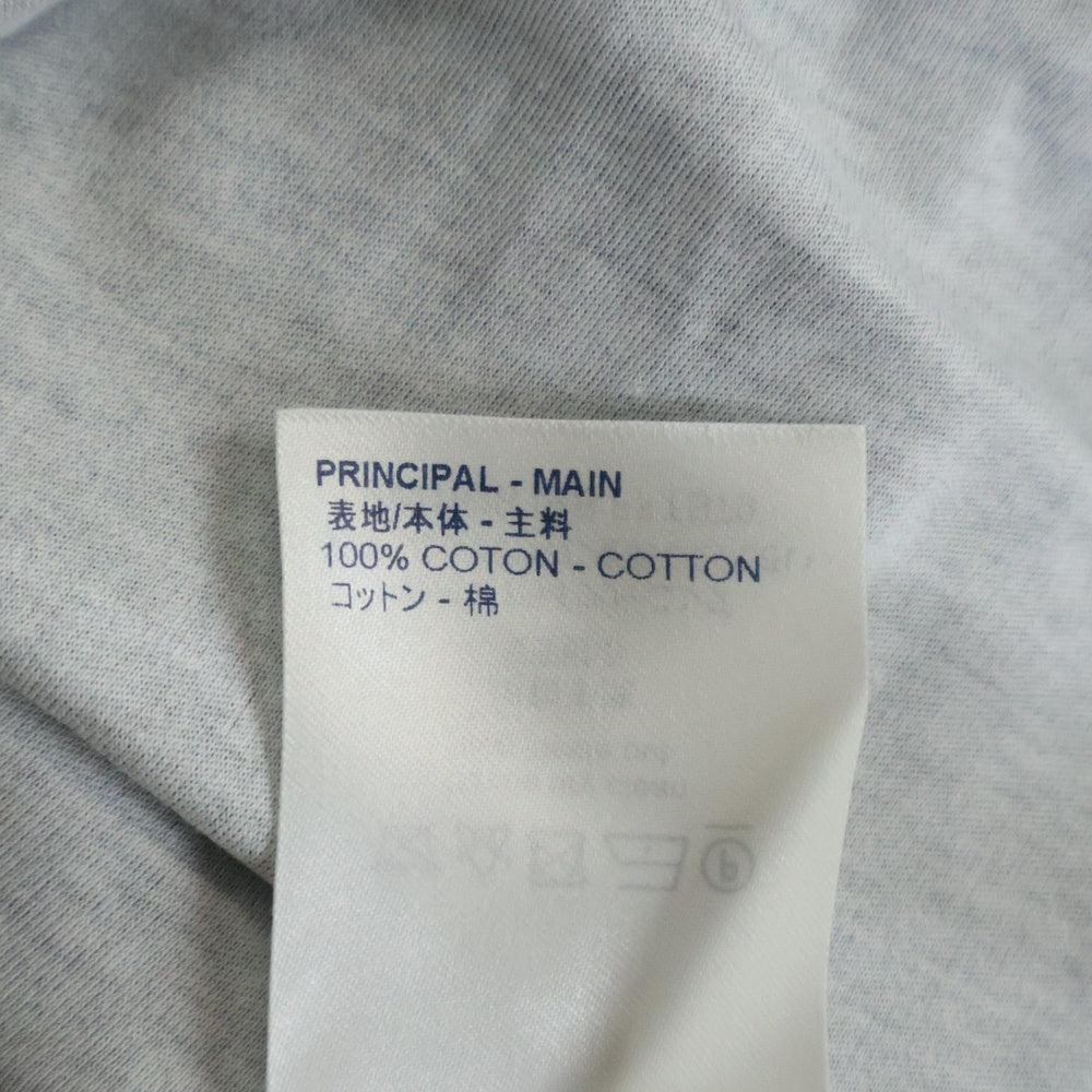 LOUIS VUITTON(ルイヴィトン) トランクプリント クルーネック コットン 半袖Tシャツ カットソー グレー RW182B IRB FFTS79