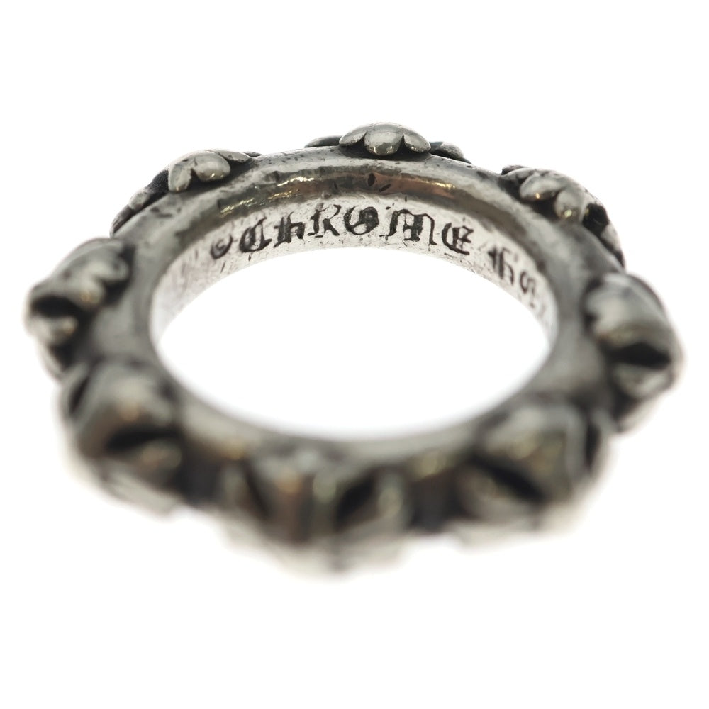 CHROME HEARTS(クロムハーツ) CROSS BAND クロスバンド リング シルバー BCA342