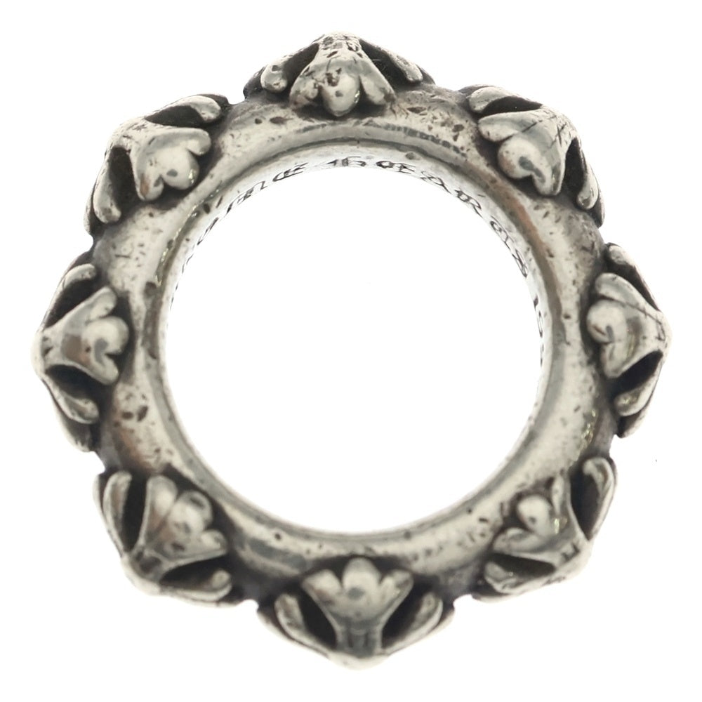 CHROME HEARTS(クロムハーツ) CROSS BAND クロスバンド リング シルバー BCA342