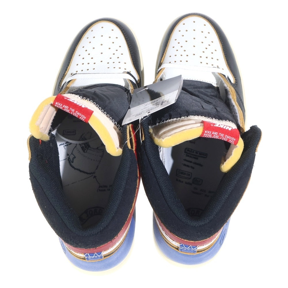 NIKE(ナイキ) Air Jordan 1 High OG fragment design UNION IO7847-002 エアジョーダン1 フラグメントデザイン ユニオン ハイカットスニーカー US12/30.0cm