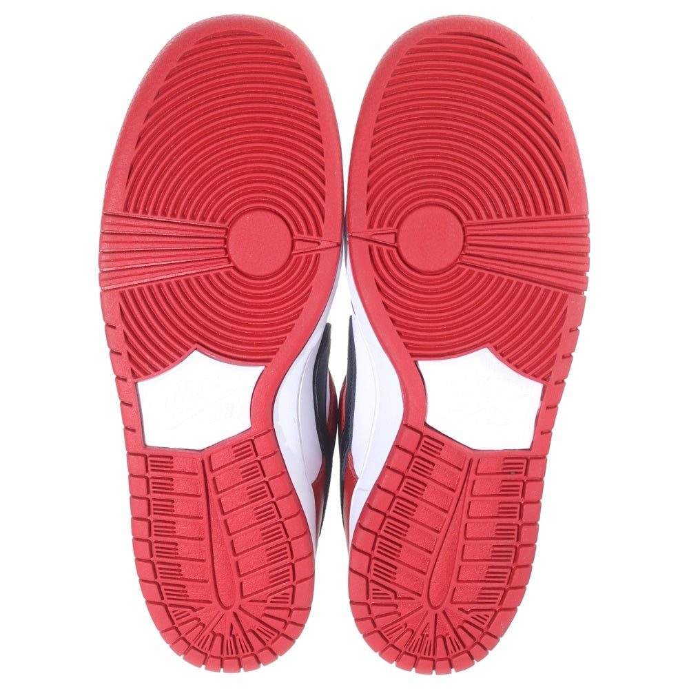 NIKE(ナイキ) Dunk Low Pro J-Pack Chicago BQ6817-600 エスビーダンクロー ジェイパックシカゴ ローカットスニーカー シューズ US9.5/27.5cm ホワイト/レッド
