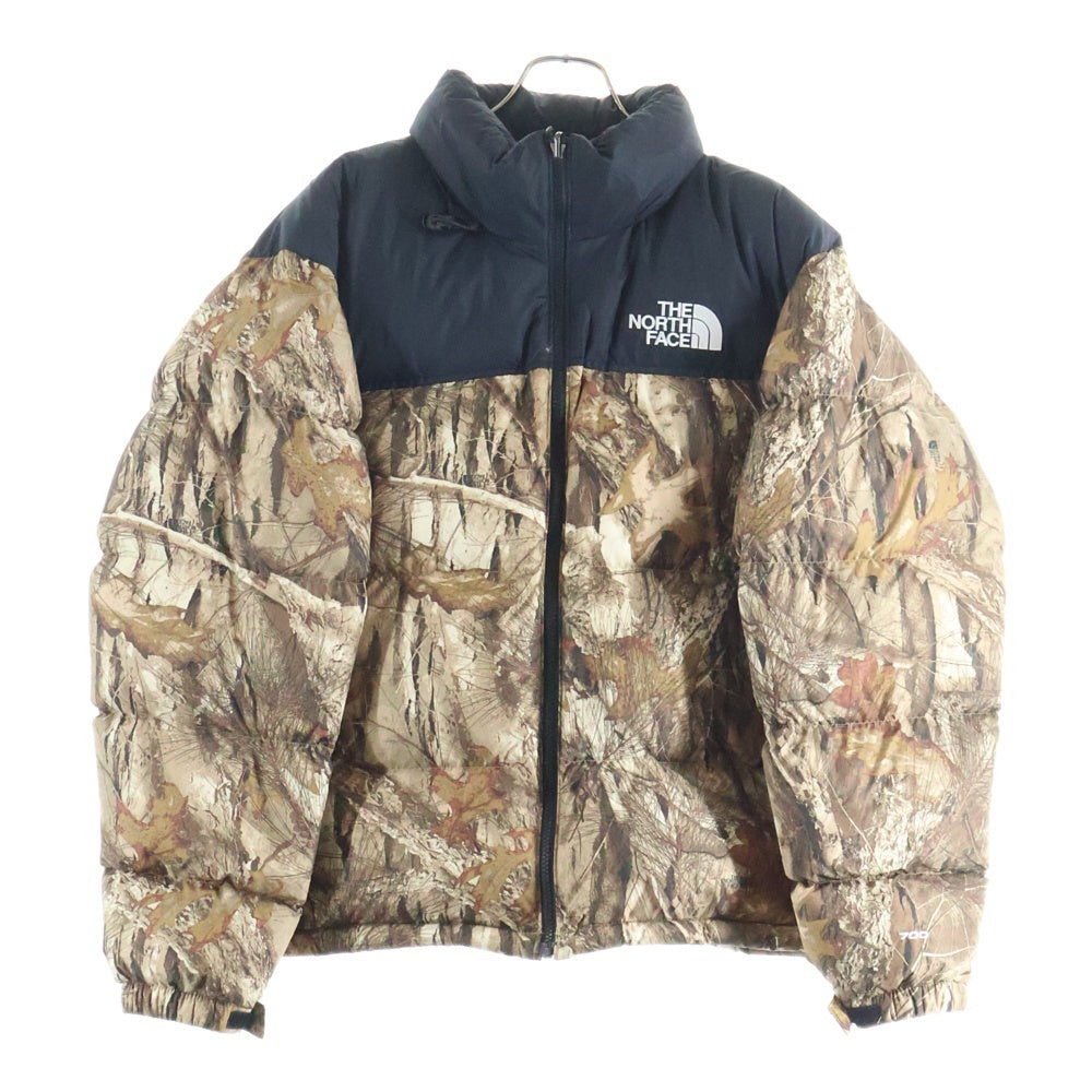 THE NORTH FACE(ザノースフェイス) 1996 RETRO NUPTSE JACKET リアルツリーカモ柄 レトロ ヌプシ ダウンジャケット カーキ/ブラック NF0A3C8D