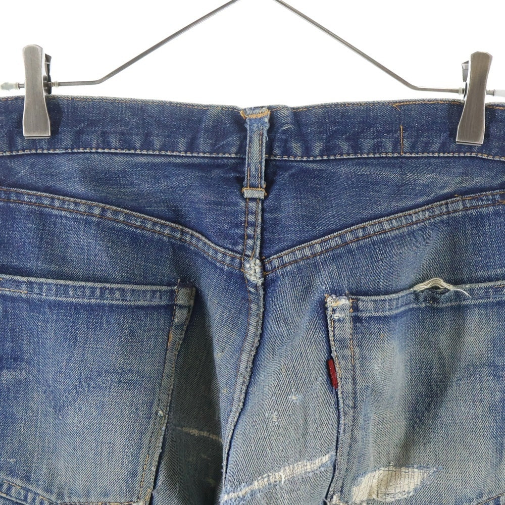 Levi's(リーバイス) 60S VINTAGE 551ZXX 最終期 紙パッチ ヴィンテージ ボタン裏刻印4 TALON42ジップ製 ジップフライ デニムパンツ インディゴ