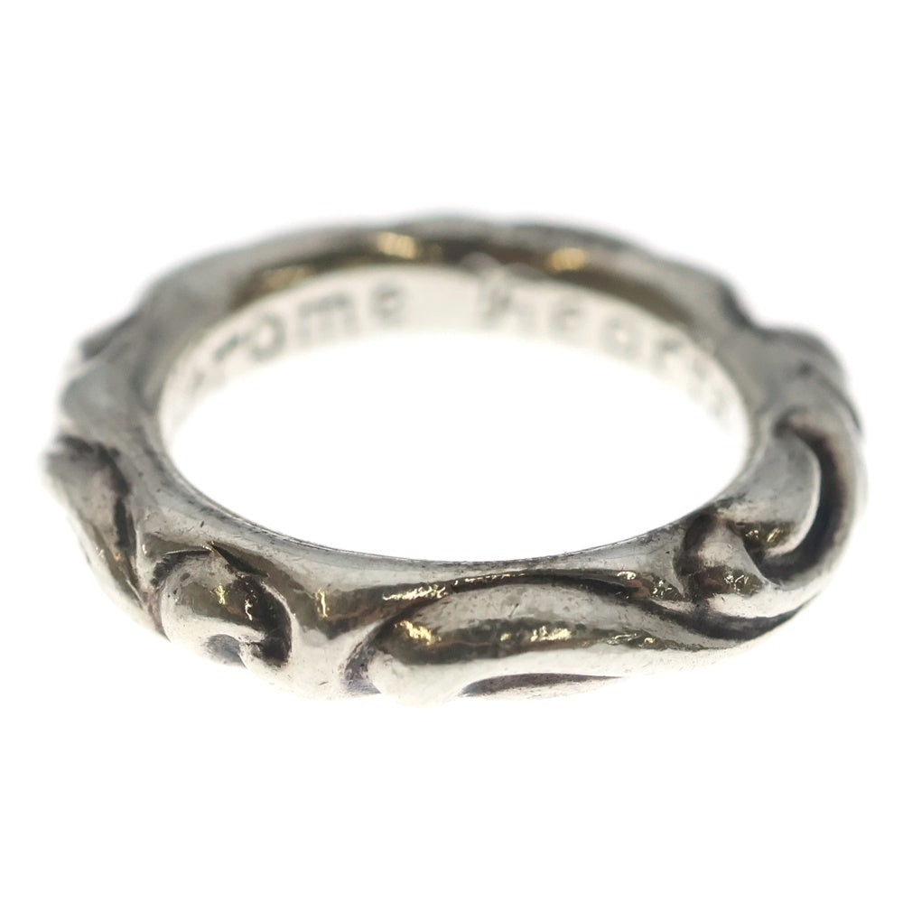 CHROME HEARTS(クロムハーツ) SCRL BAND スクロールバンド リング シルバー BCA351
