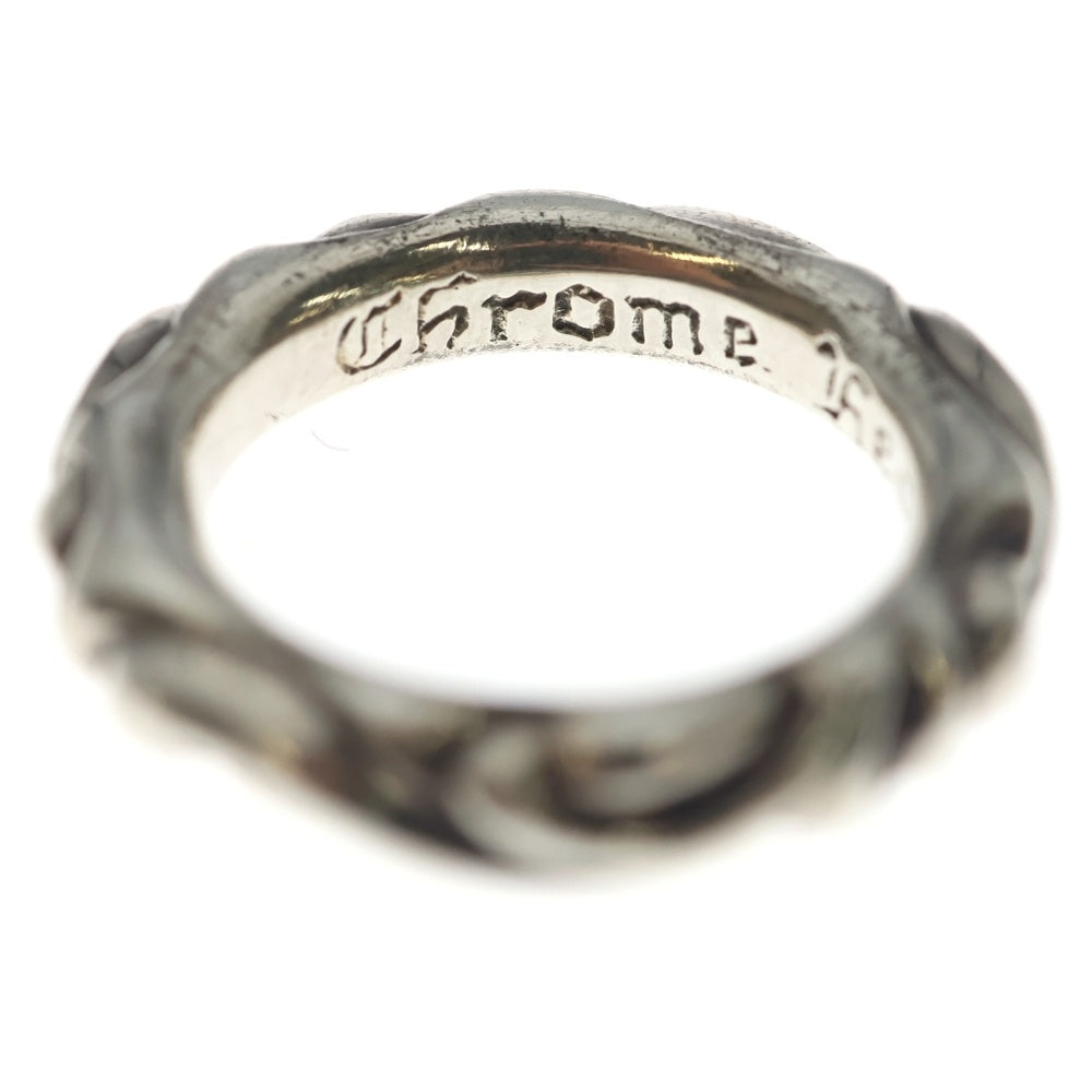 CHROME HEARTS(クロムハーツ) SCRL BAND スクロールバンド リング シルバー BCA351