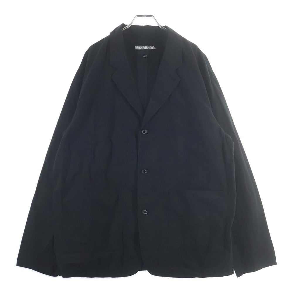 NEIGHBORHOOD(ネイバーフッド) 26SS 3B JACKET ウォッシュ加工 3Bジャケット ブラック 261SPNH-JKM01