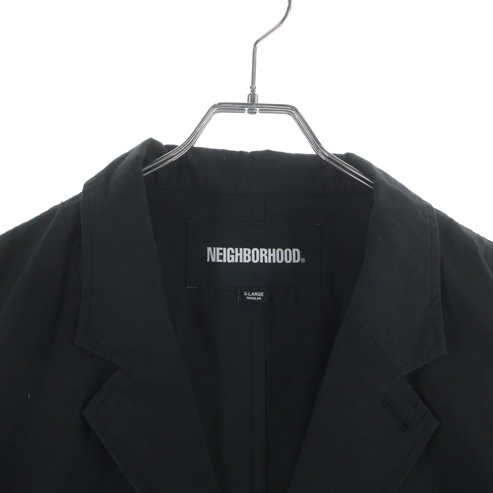NEIGHBORHOOD(ネイバーフッド) 26SS 3B JACKET ウォッシュ加工 3Bジャケット ブラック 261SPNH-JKM01