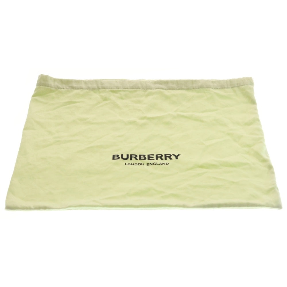 BURBERRY(バーバリー) ロゴグラフィック PVC クロスボディバッグ ショルダーバッグ ブラック 8022517
