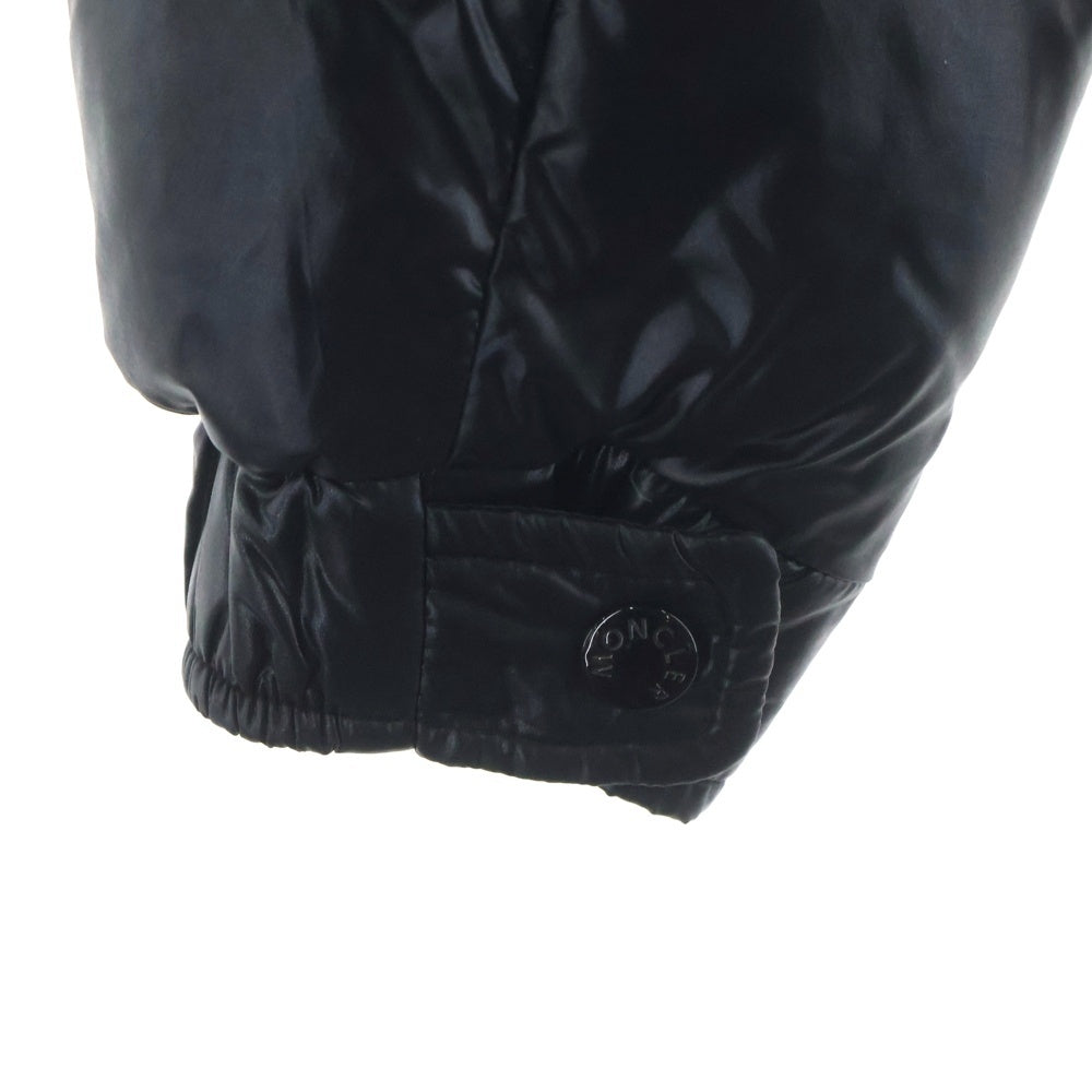 MONCLER(モンクレール) MAYA GIUBBOTTO マヤ ジュボット ジップアップ ナイロンダウンジャケット ブラック I20911A53600 68590