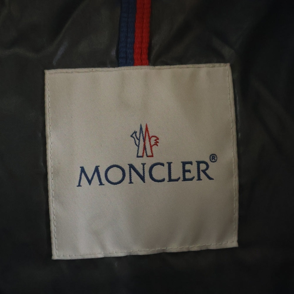 MONCLER(モンクレール) MAYA GIUBBOTTO マヤ ジュボット ジップアップ ナイロンダウンジャケット ブラック I20911A53600 68590