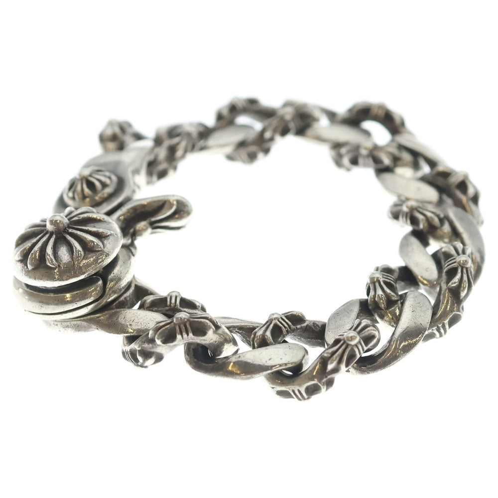 CHROME HEARTS(クロムハーツ) FNCY CHN LNK ファンシーリンククリップブレスレット 13リンク シルバー BCA145