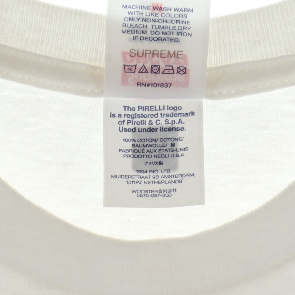 SUPREME(シュプリーム) 24SS ×Ducati Logos Tee ドゥカティ ロゴ 半袖Tシャツ カットソー ホワイト