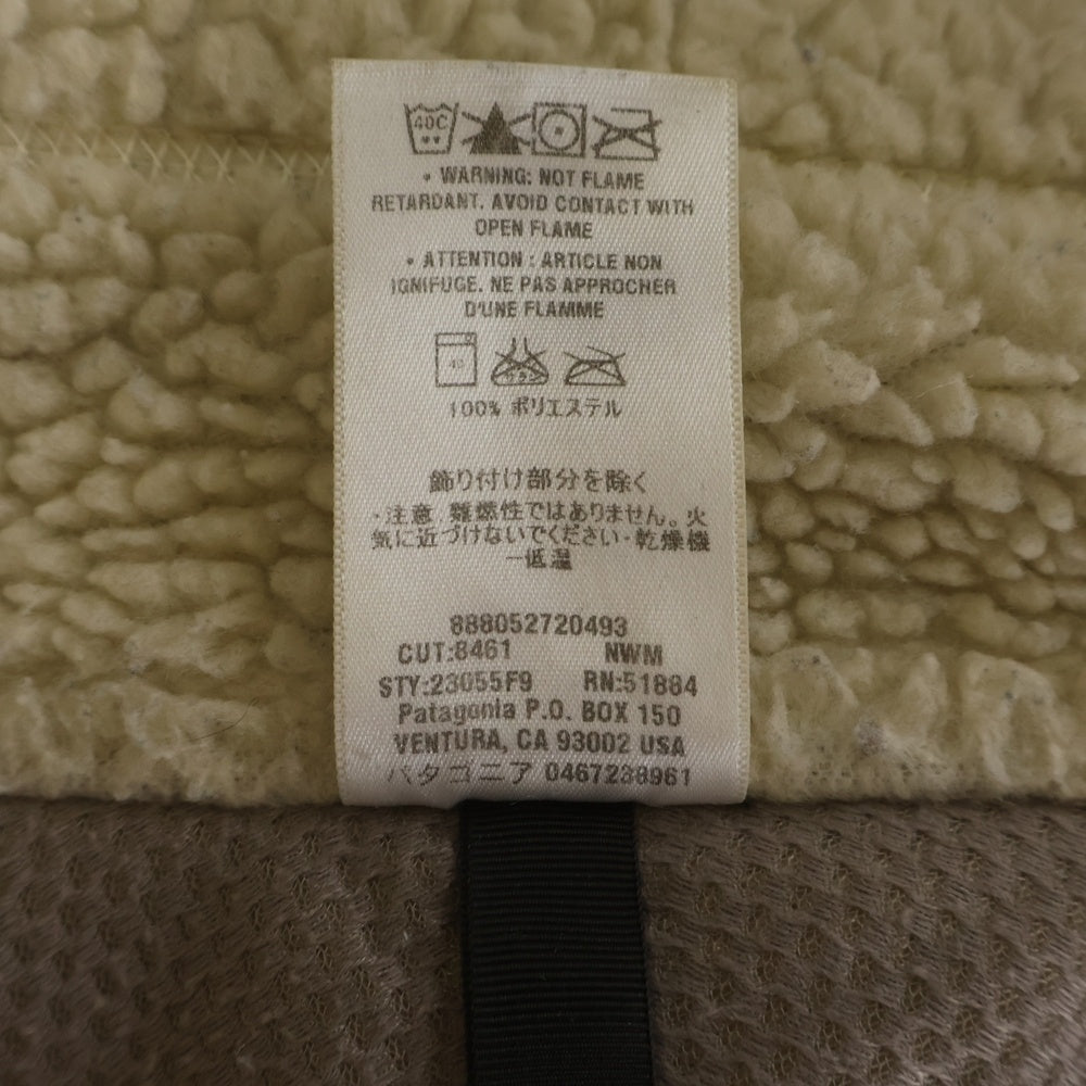 PATAGONIA(パタゴニア) 00S Classic Retro-X クラシック レトロ ジップアップ フリースジャケット ベージュ/ブラウン 23055F9