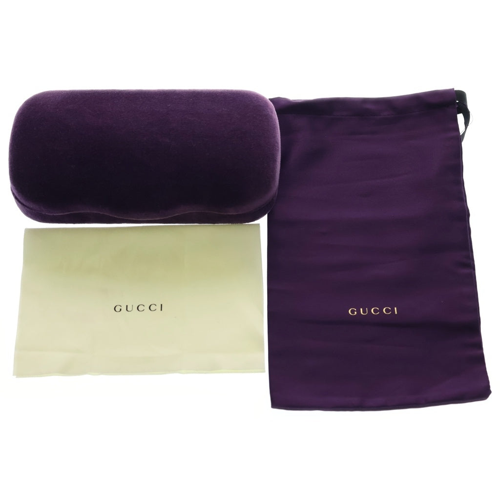 GUCCI(グッチ) グラデーションレンズ ウエリントン アイウェア メガネ 眼鏡 ゴールド GG0361S