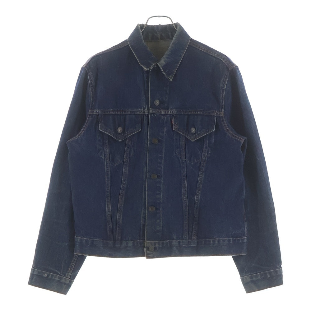 Levi's(リーバイス) 60-70s VINTAGE 70505 4th BIGE 両面タブ 不均等V ボタン裏524 トラッカーデニムジャケット インディゴ