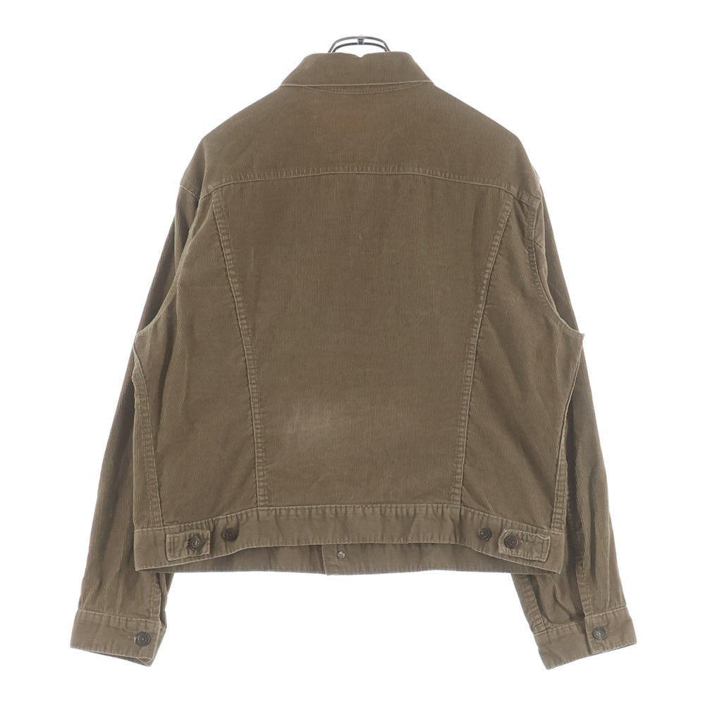 Levi's(リーバイス) 70-80s VINTAGE ボタン裏刻印529 70505 3rd Denim Trucker Jacket コーデュロイ デニムトラッカージャケット ブラウン