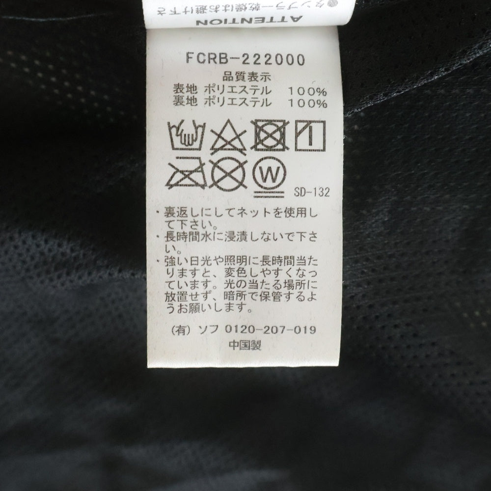 F.C.R.B.(エフシーアールビー) 22AW カモフラージュ フロントロゴ ジップアップ フーデッドジャケット FCRB222000